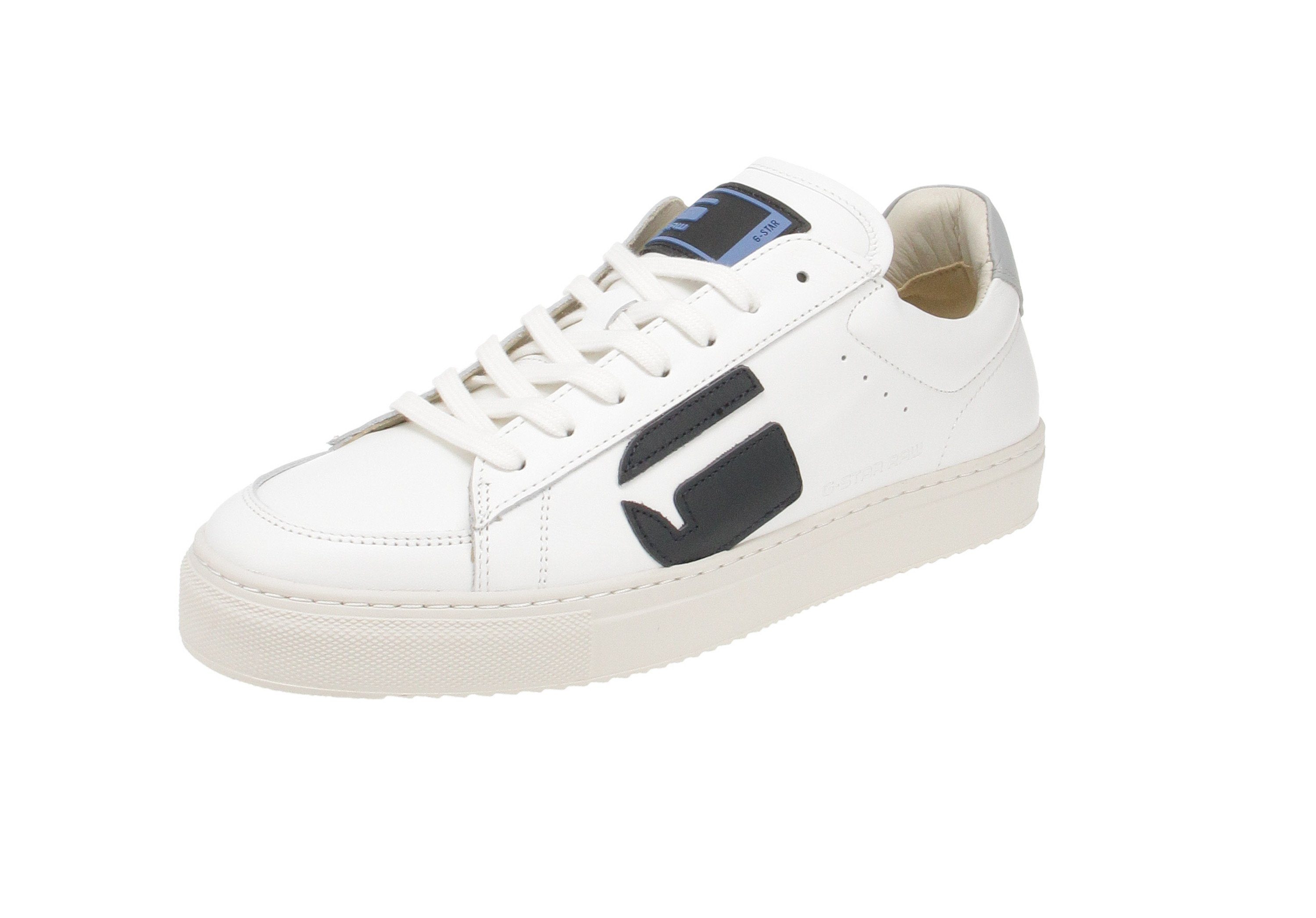 G-STAR G-Star 2212 006507 Loam II - Herren Обувь Кроссовки - White-Navy Кроссовки