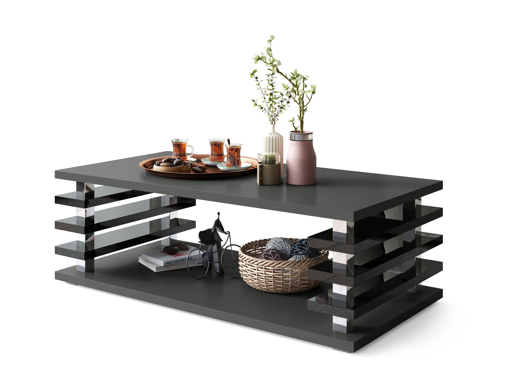designimpex Couchtisch DC-3 Design Wohnzimmertisch Tisch günstig online kaufen
