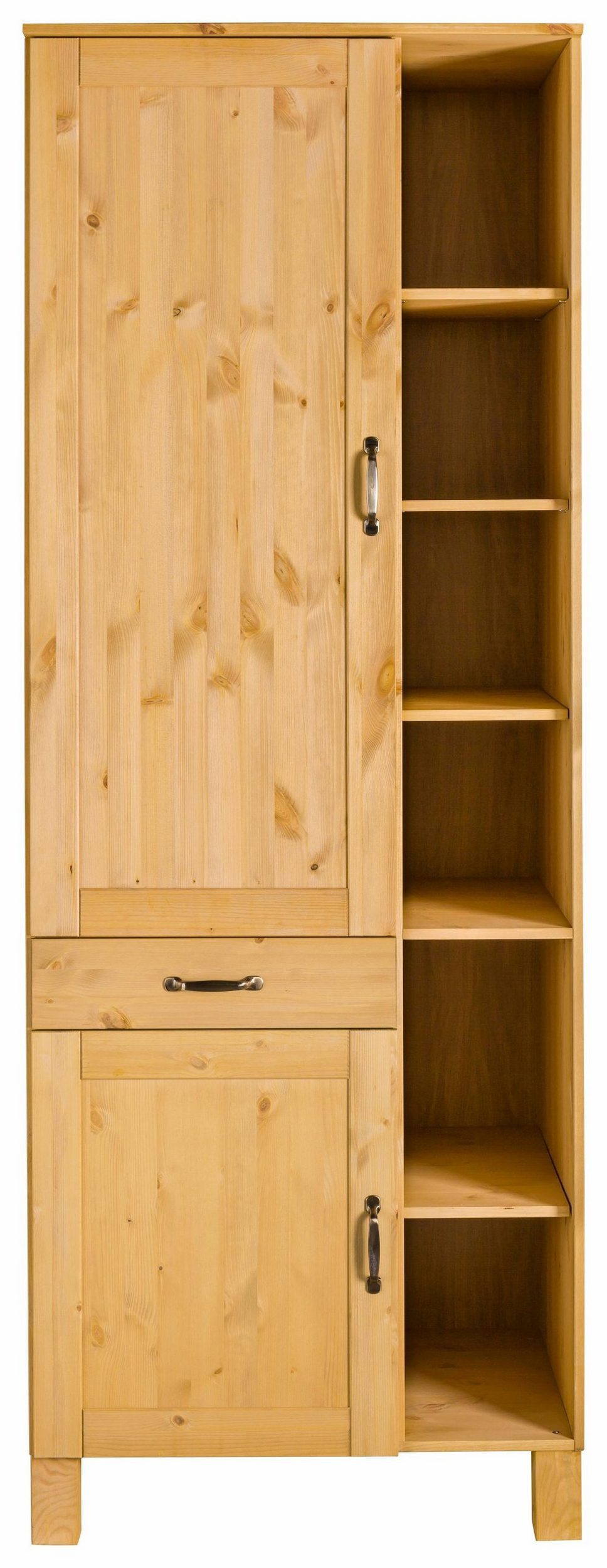 loft24 Hochschrank Dennis Küchenschrank, Vorratsschrank, Kiefer günstig online kaufen