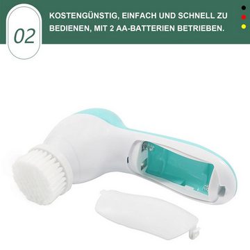 MAGICSHE Elektrische Gesichtsreinigungsbürste 7 in 1 Gesichtsreiniger IPX6 Wasserdichte Beauty Device