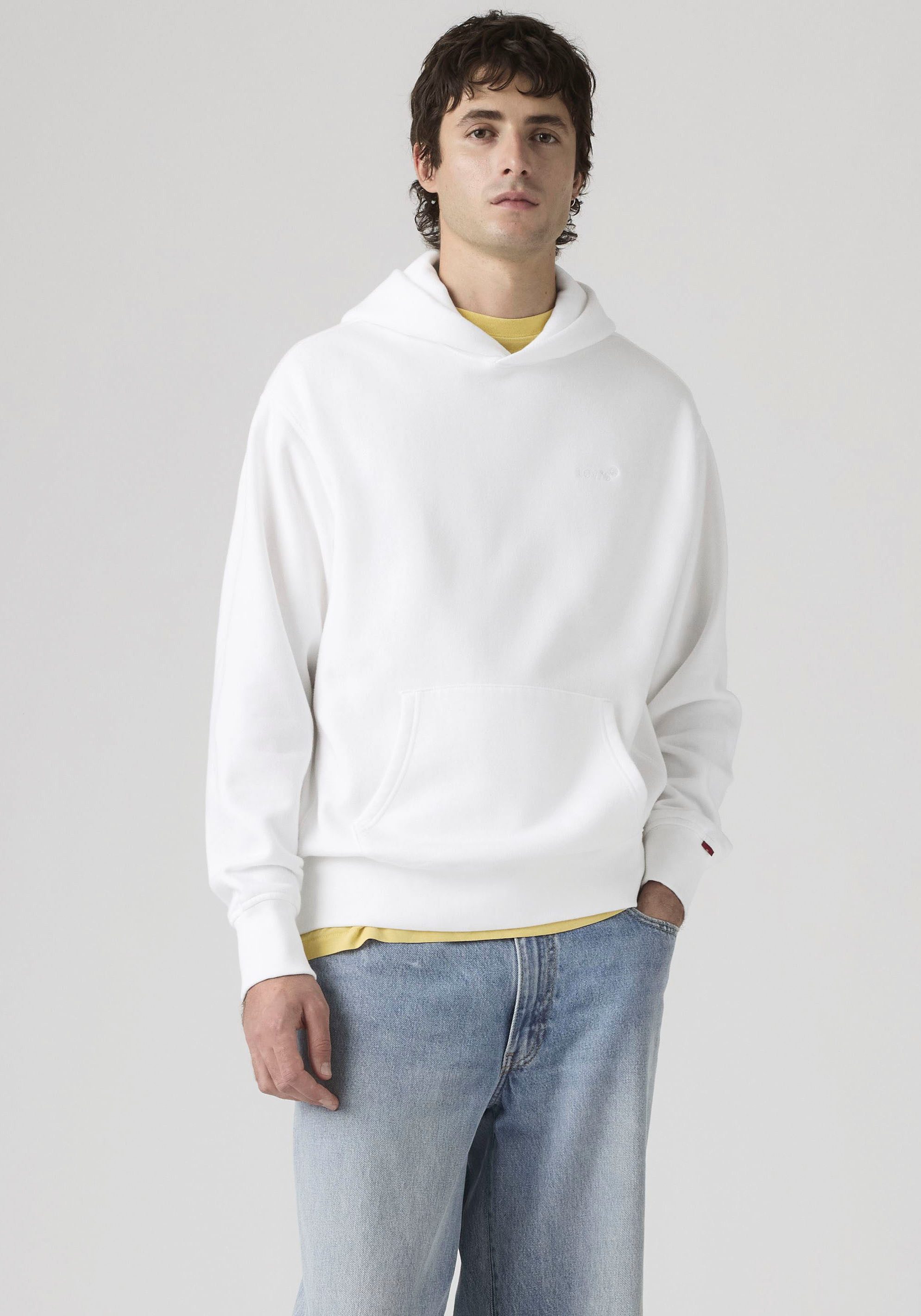 Levi's® Hoodie THE AUTHENTIC HOODIE mit kleiner Ton-in-Ton Logostickerei au günstig online kaufen
