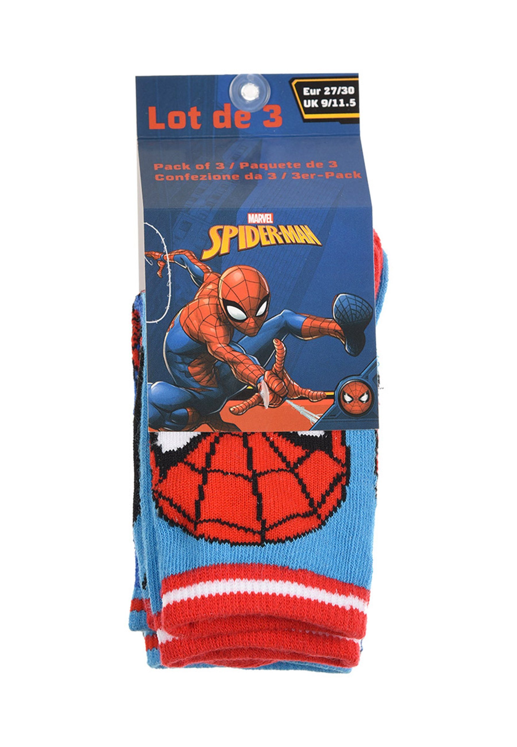 Spiderman Socken Spider-Man Jungen Strümpfe Kinder Socken