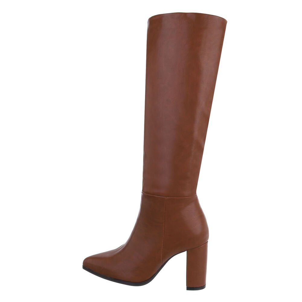 Damen Elegant High-Heel-Stiefel