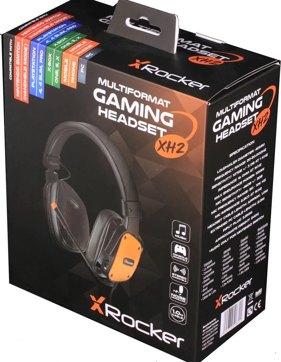 Gaming & - PS4, Stereo X-Box One, für Headset X) (Geeignet Rocker S XH2 Gaming-Headset Nintendo, X