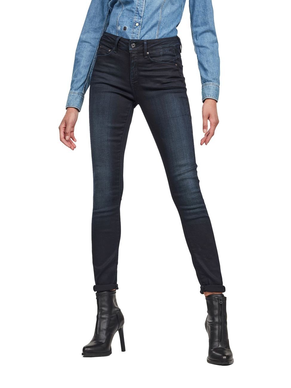 G-Star RAW 5-Pocket-Hose 3301 Skinny wmn (1-tlg)