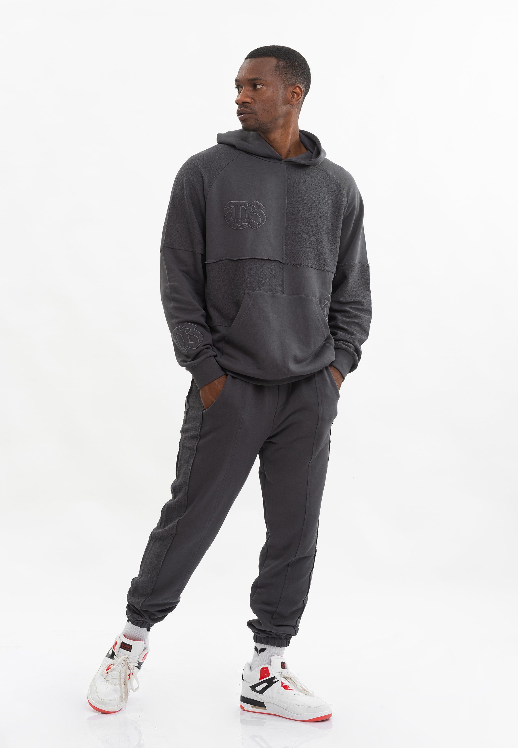 Tom Barron Sportanzug MENS OVERSIZE SPORT TRACKSUIT PANT AND SWEATSHIRT