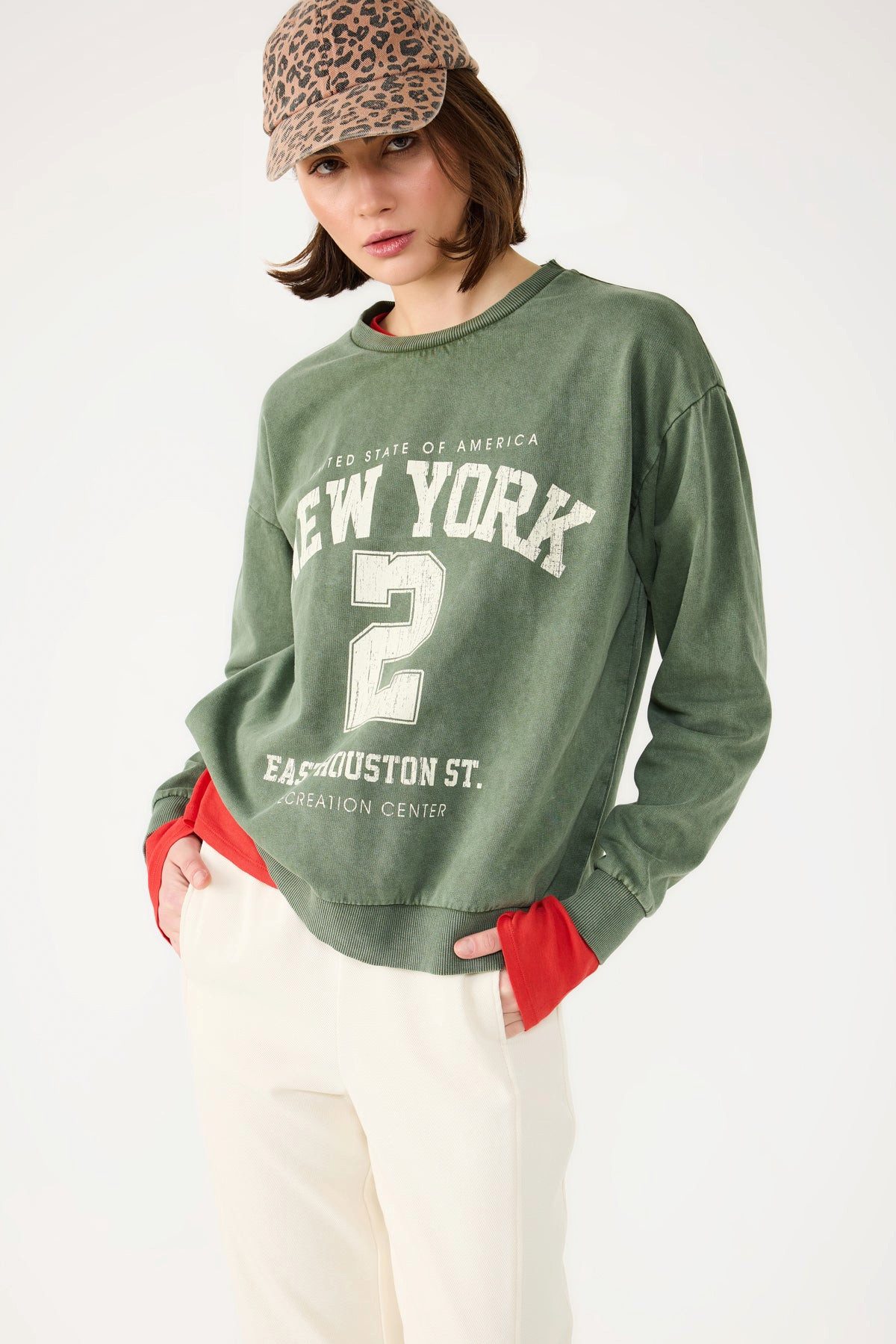 No Matter What Kapuzensweatshirt Bedrucktes Oversize-Sweatshirt – Bild 2 von 5