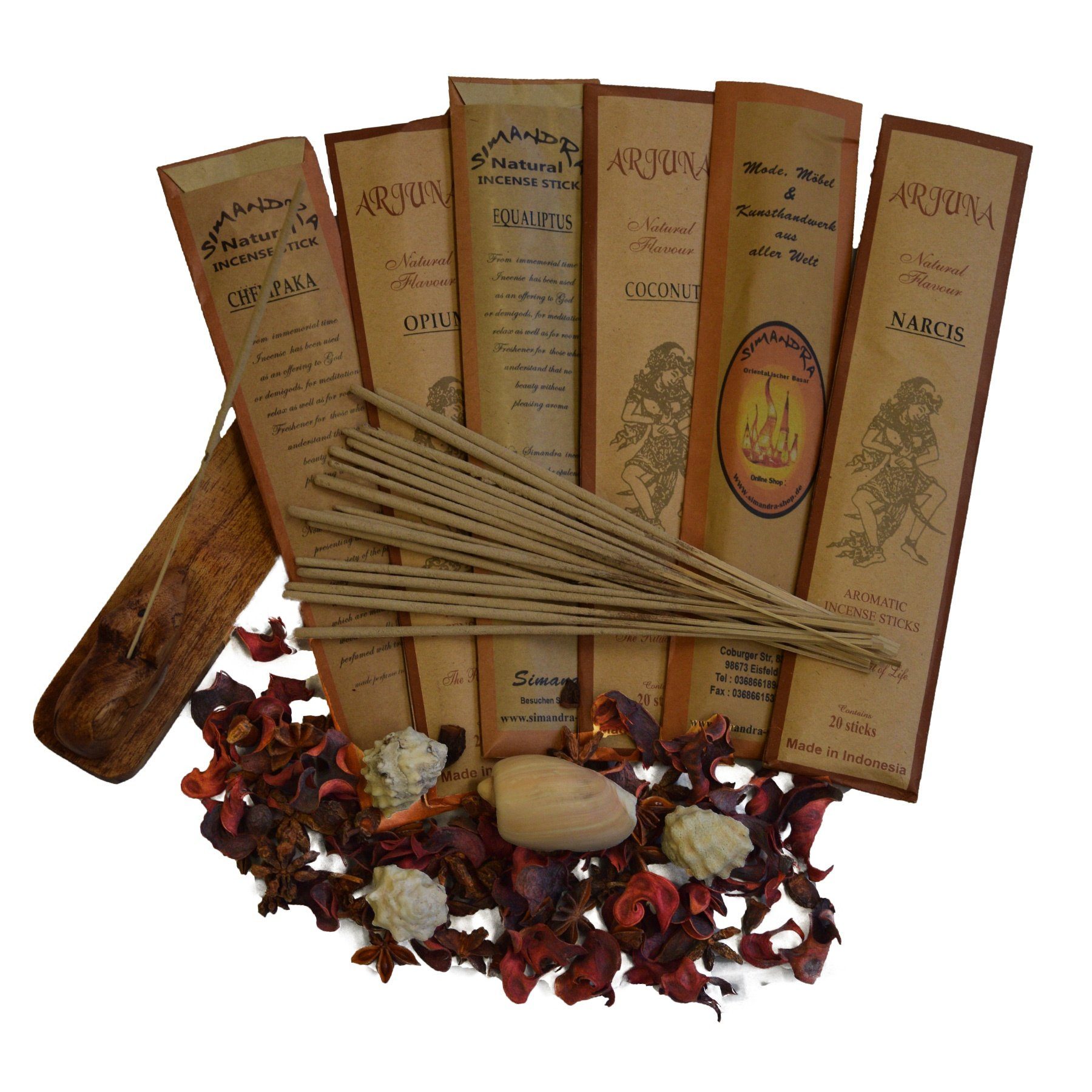 SIMANDRA Duftkerze Räucherstäbchen (Packung) günstig online kaufen