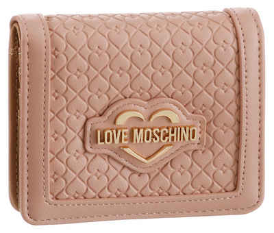 LOVE MOSCHINO Mini Geldbörse »LITTLE HEARTS SLG«, mit kleinen Herzen