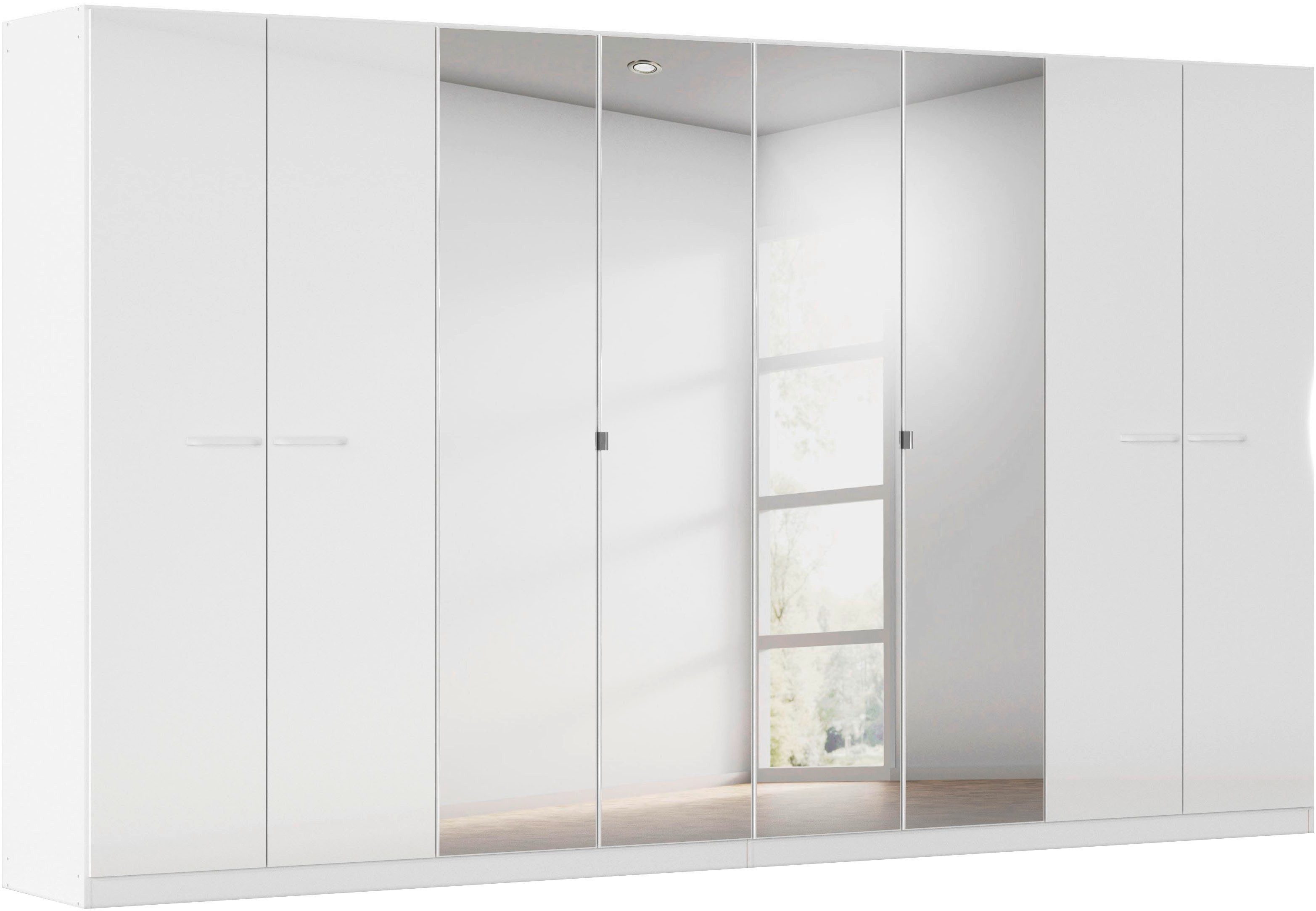 OTTO home Kleiderschrank Mehrzweckschrank Aktenschrank Möbel Mietswohnung Schlafzimmer OTELI (erhältlich in Breiten 91-360 cm, ab Breite 136cm inkl. Innenschubladen) mit zusätzlichen Einlegeböden, optional mit Spiegel MADE IN GERMANY