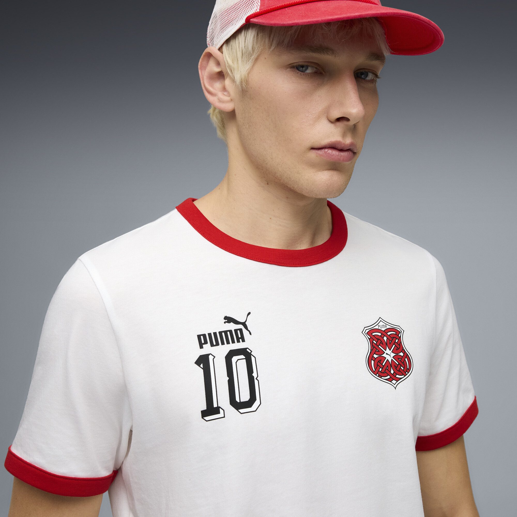 PUMA T-Shirt FUTURE.PUMA.ARCHIVE Ringer-T-Shirt Erwachsene