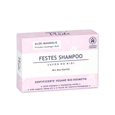 Soapbrothers Festes Haarshampoo Festes Shampoo und Conditioner mit BIO-Hanföl, Vegan Bio-Kosmetik, 2-tlg., BDIH Cosmos Organic Zertifikat