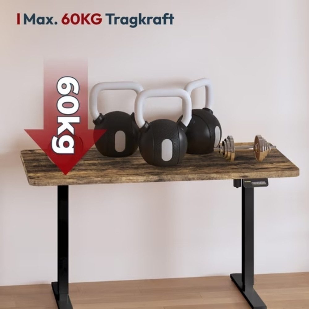 SANODESK Schreibtisch Elektrisch höhenverstellbarer Schreibtisch (2-Fach-Te günstig online kaufen