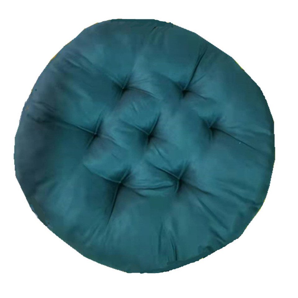 Diwzbyn Stuhlkissen Rund 40cm 1 Stück Bodenkissen Rund Sitzpolster Stuhlauflage, Sitzpolster Stuhlkissen Polster Auflage für Wohnzimmer Büro