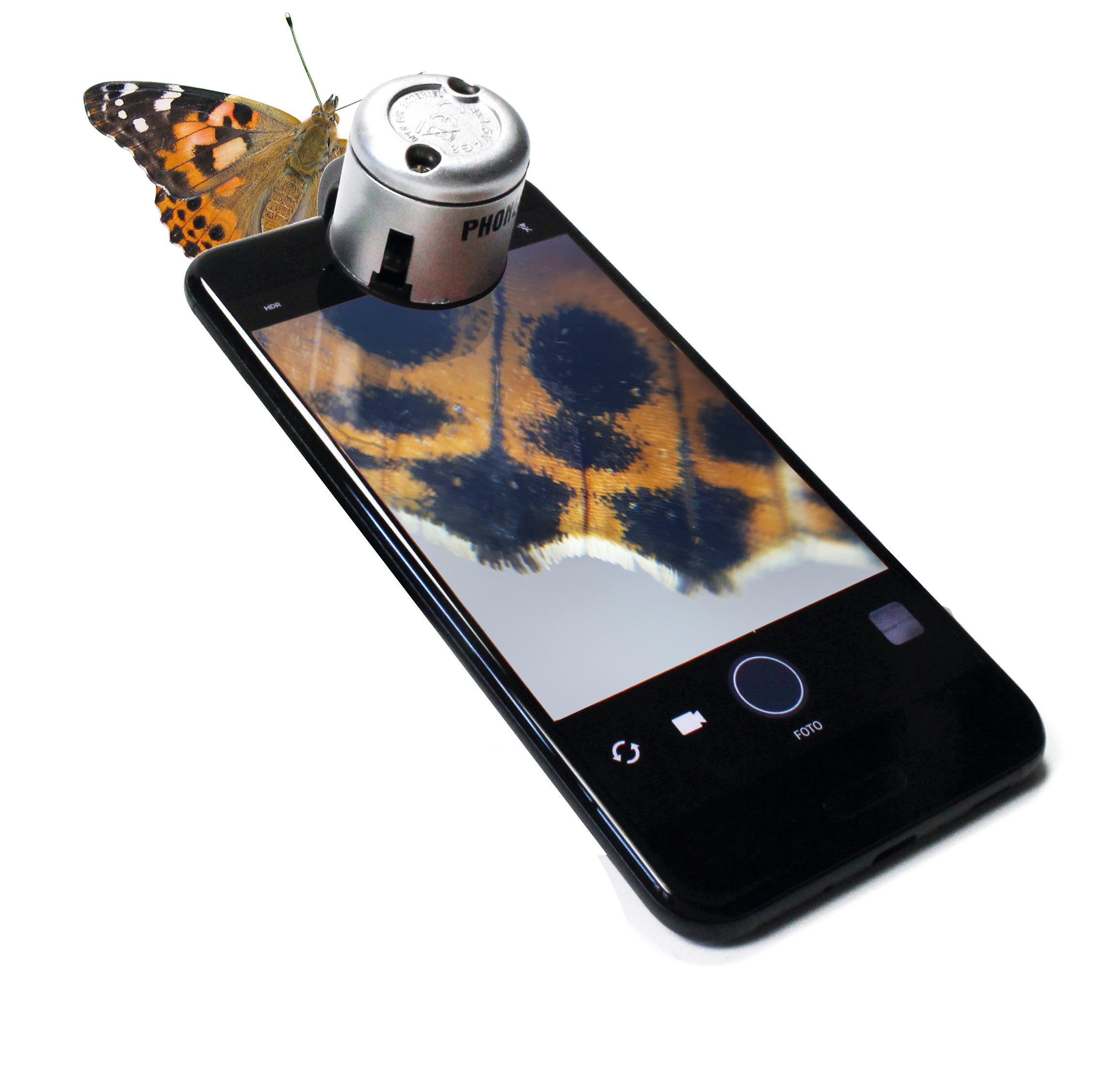 Handy-Mikroskop, 3 cm ø Digitalmikroskop