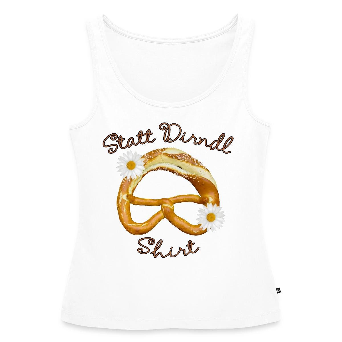 Spreadshirt T-Shirt Ersatz Dirndl Oktoberfest Premium Tank Top Damen (1-tlg)