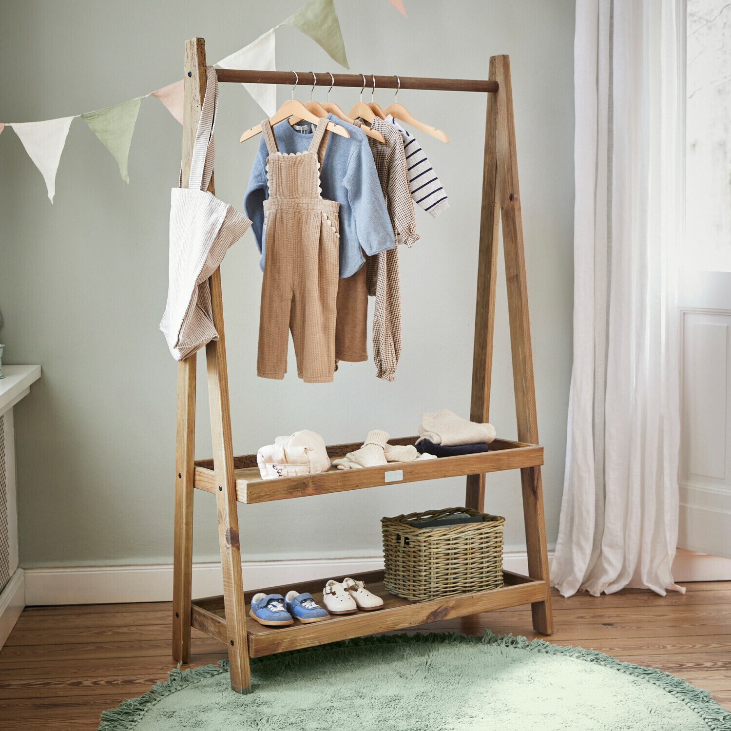 Mirabeau Kleiderständer Garderobe Avel braun