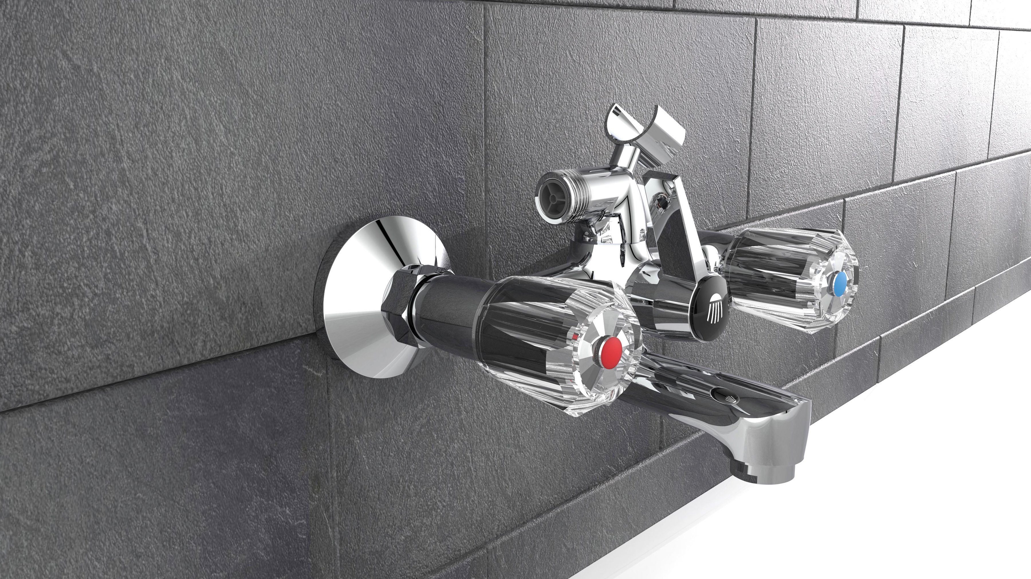 Schütte Wannenarmatur Savino Mischbatterie Badewanne, Wasserhahn günstig online kaufen