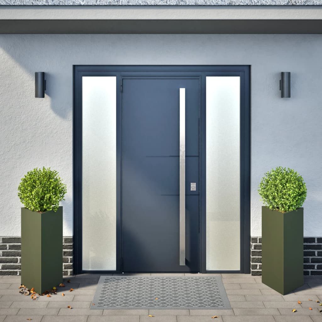 vidaXL Blumentopf Pflanzkübel 2 Stk. Olivgrün günstig online kaufen