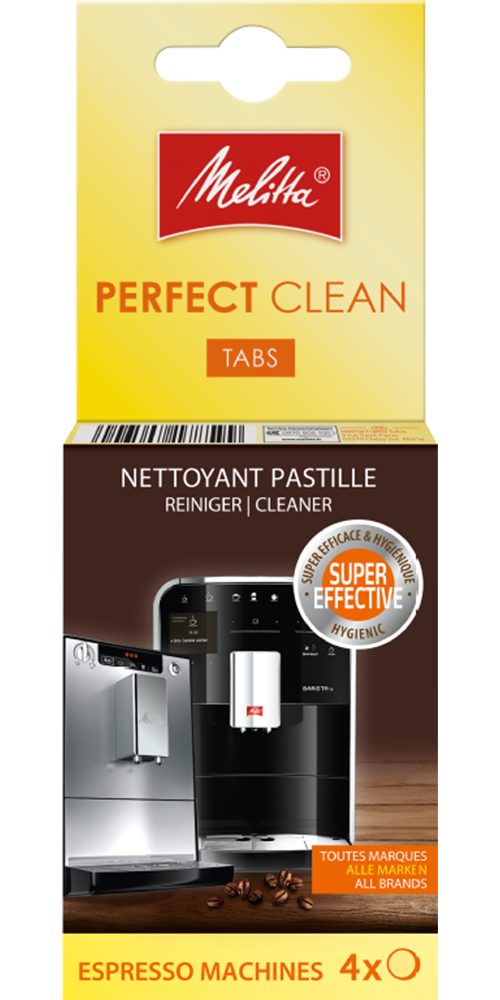 Melitta PERFECT CLEAN für Kaffeevollautomaten Reinigungstabletten