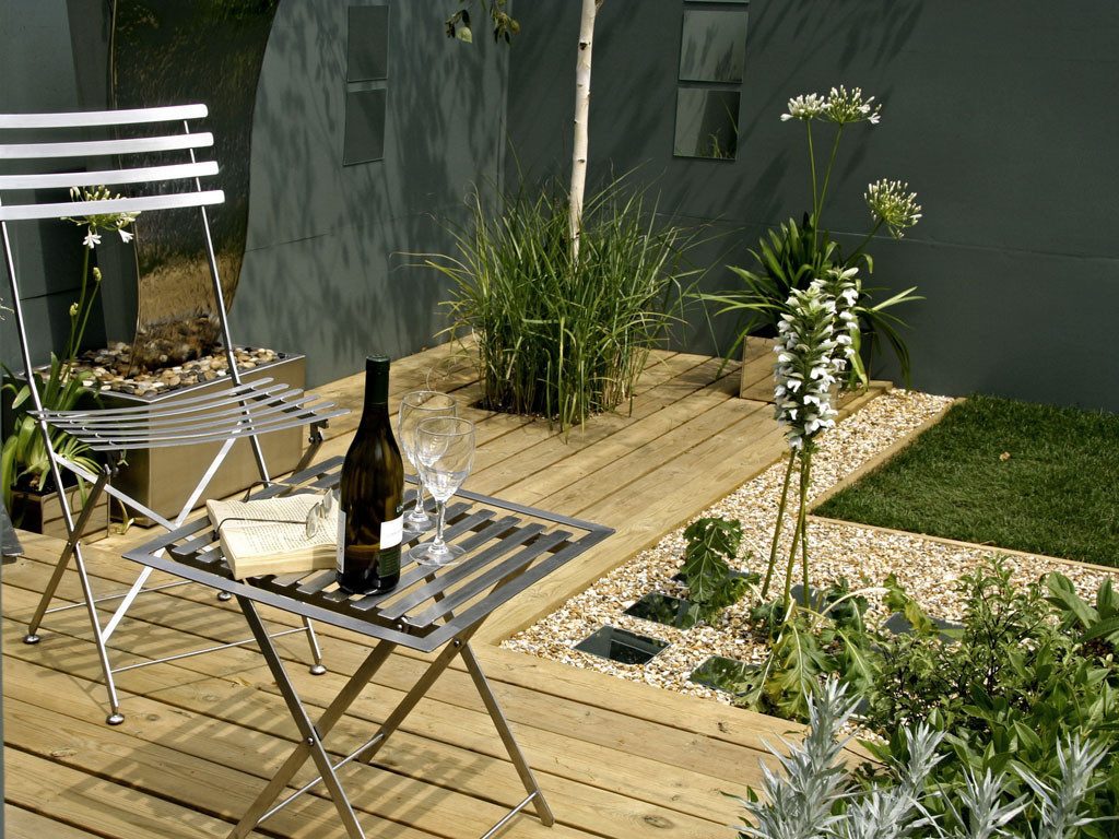 Woodtex Terrassendielen WOODTEX Holz Terrassendiele Nadelholz Hellbraun Outdoor, BxL: je 12x400 cm, 40 mm Stärke