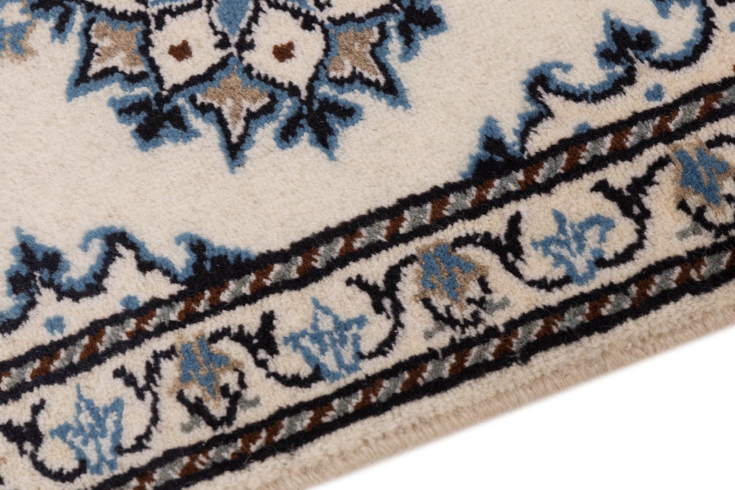 Nain Trading Orientteppich Nain 41x59 Handgeknüpfter Orientteppich / Perserteppich, rechteckig, Höhe: 12 mm