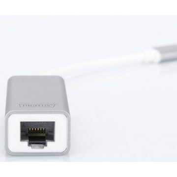 Digitus USB 3.2 Gen 1 Adapter, USB-C Stecker > RJ-45 Buchse LAN-Kabel