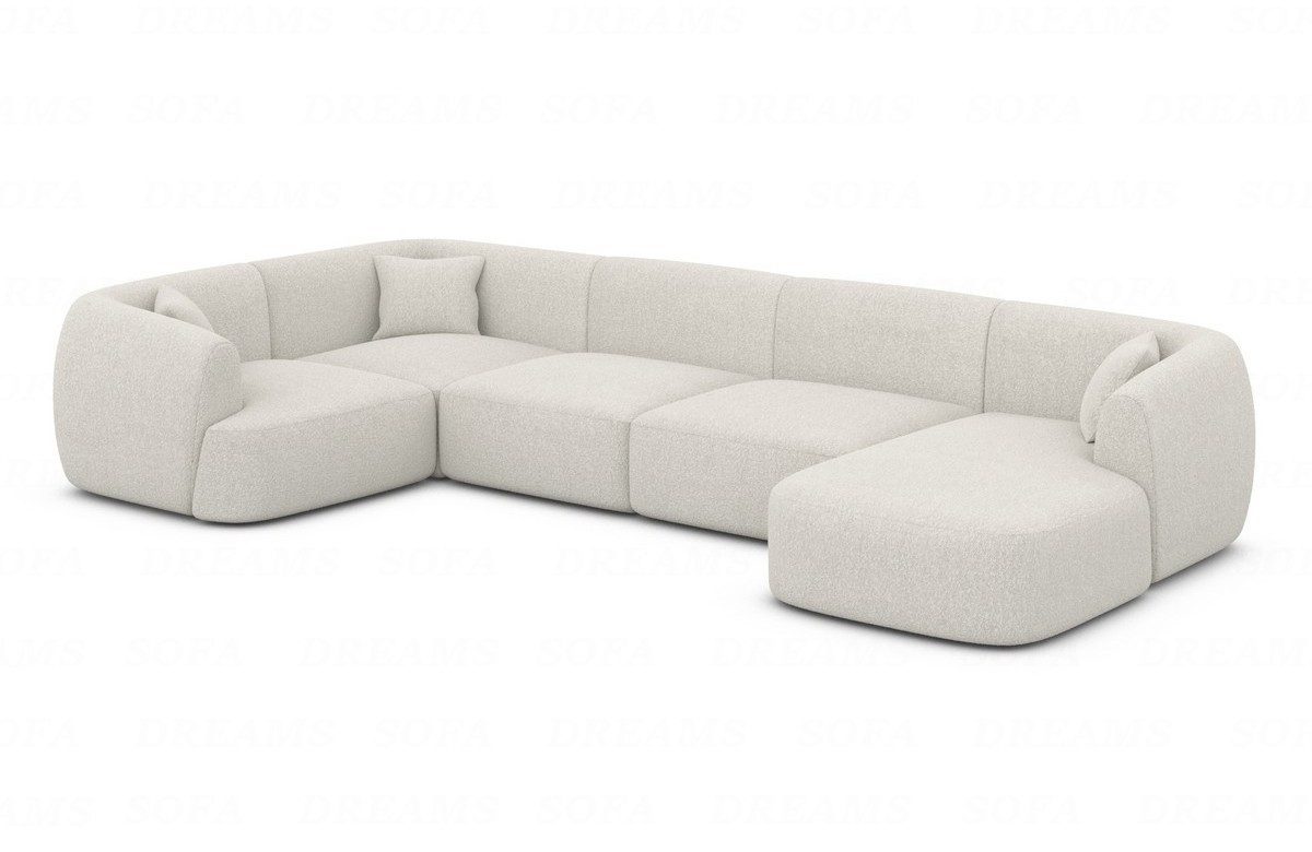Sofa Dreams Wohnlandschaft Polster Sofa Stoff günstig online kaufen