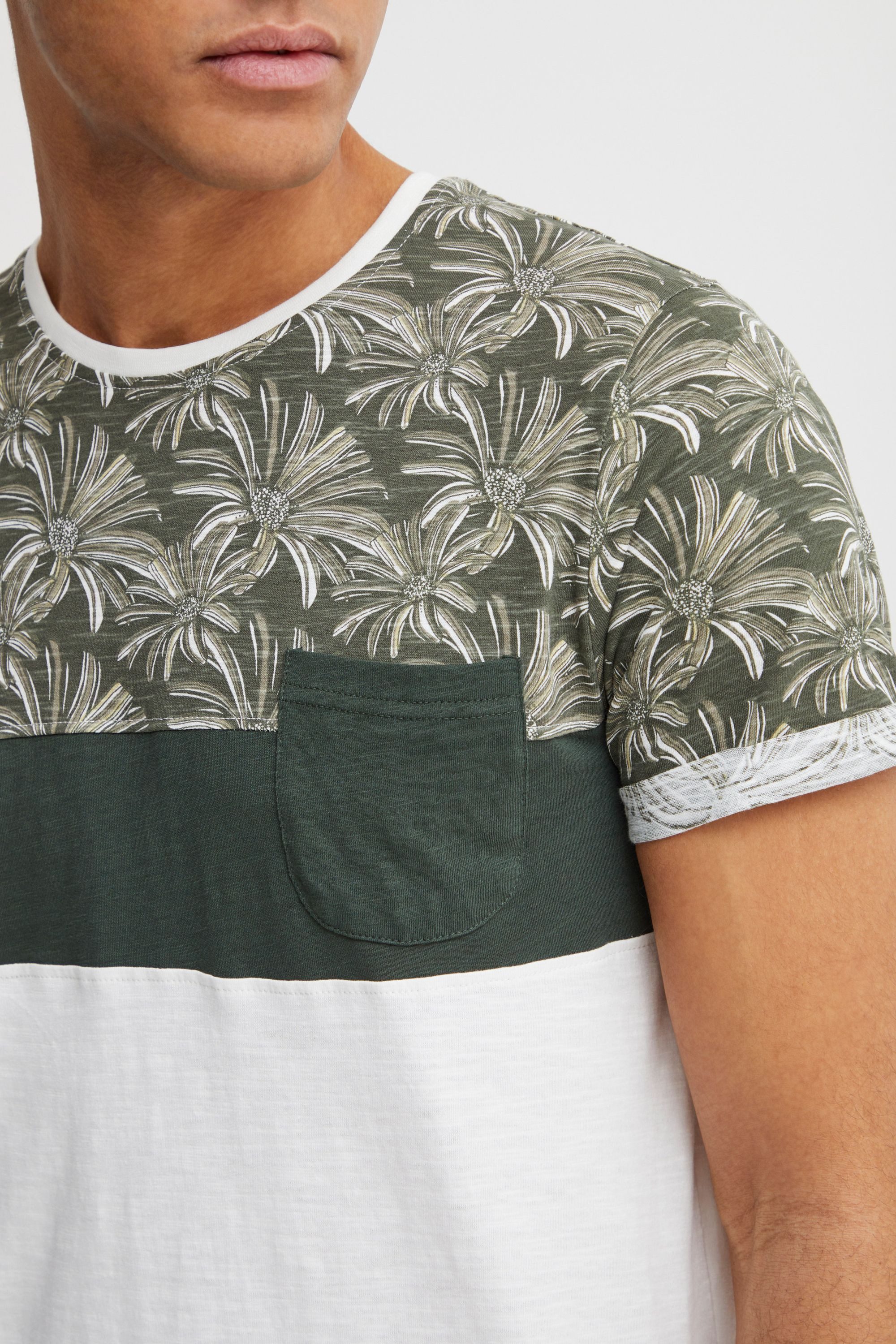 !Solid Rundhalsshirt SDFlorian Kurzarmshirt mit Bustttasche günstig online kaufen