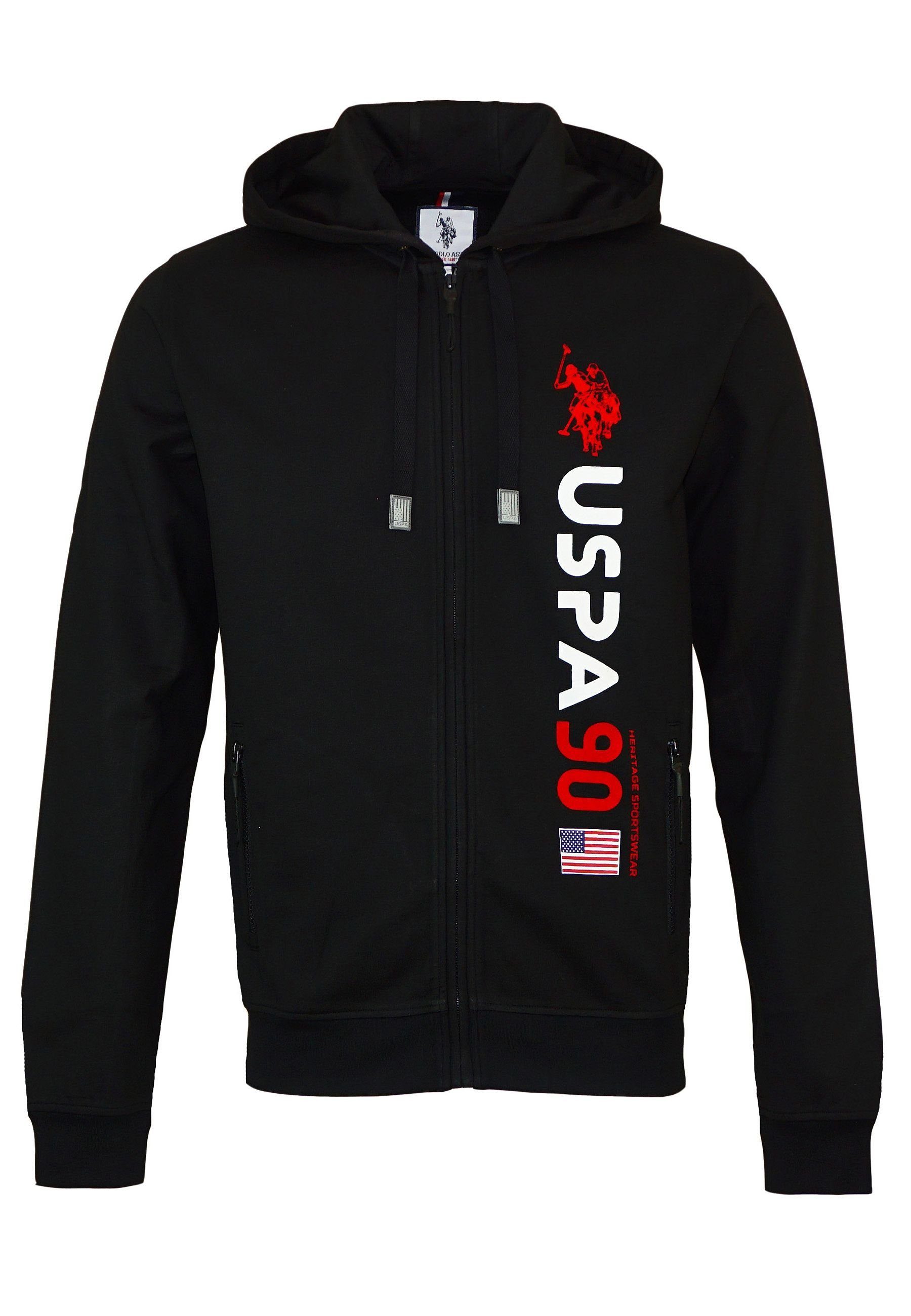 U.S. Polo Assn Kapuzensweatjacke Jacke Kapuzensweatjacke günstig online kaufen