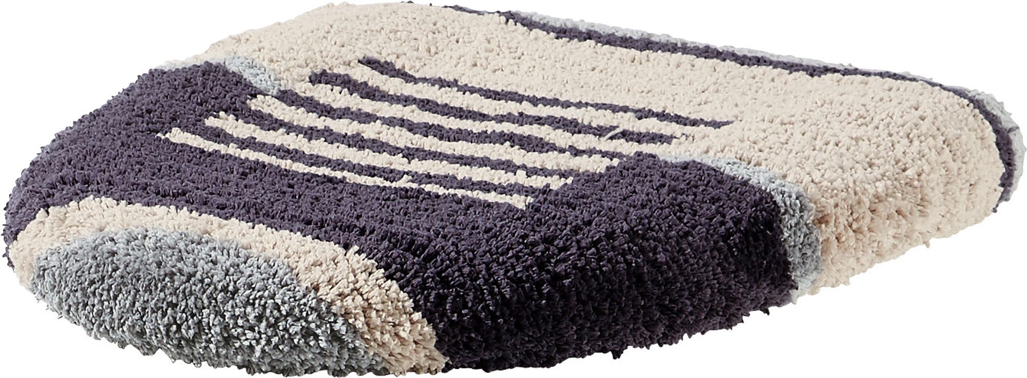 REDBEST WC-Deckelbezug WC-Deckelbezug "Houston", Höhe 20 mm, Gummizug:, Streifen