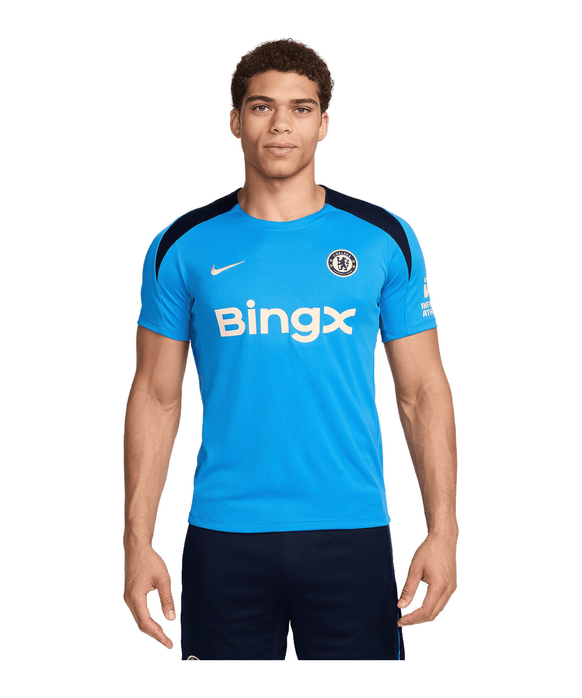 Nike T-Shirt Nike Performance FC Chelsea London Trainingsshirt Polyester günstig online kaufen