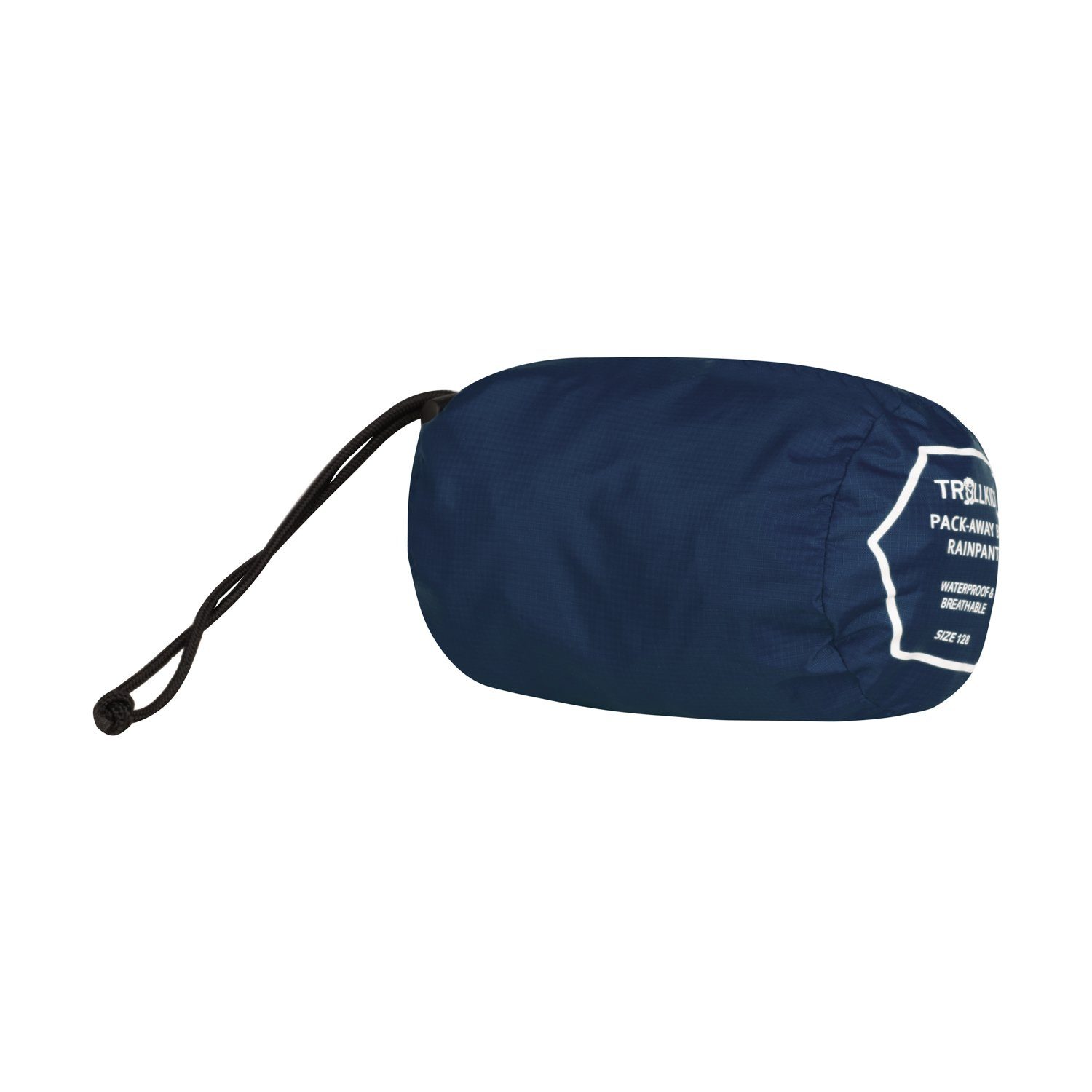 TROLLKIDS Regenhose KIDS TROLLTUNGA PANTS wasserdichtes Material, mit Mesh-Tasche innen, mit Druckknopf