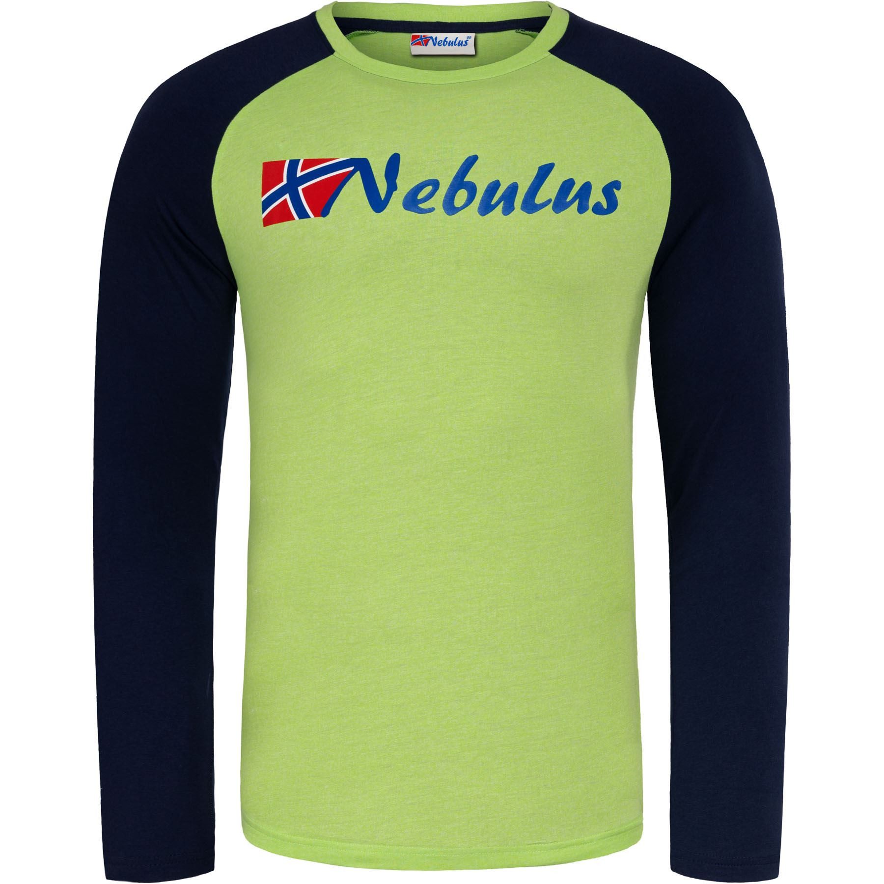 Nebulus Langarmshirt CUP, P5092 - Herren, limettengrün, XXL günstig online kaufen
