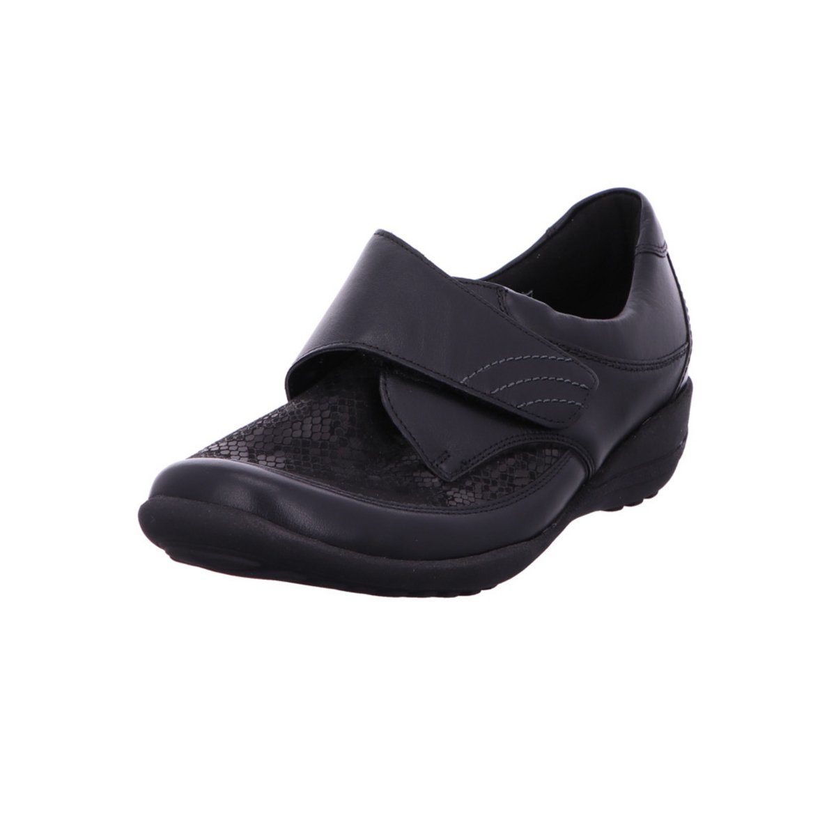 Freizeit Schnürer für Damen in schwarz Schnürschuh
