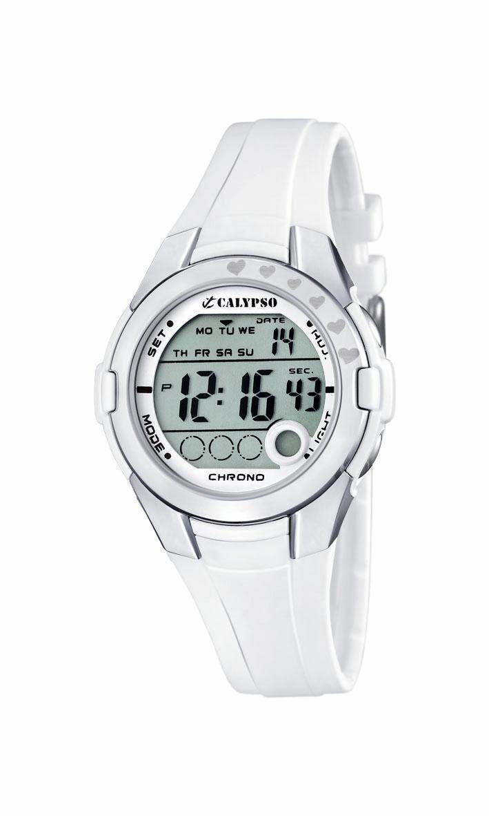 digitaler WATCHES Countdown, CALYPSO K5571/1, mit Chronograph Anzeige