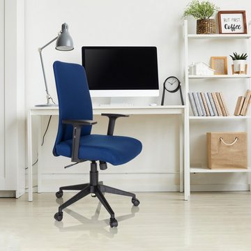 hjh OFFICE Drehstuhl Home Office Bürostuhl COSIO I Stoff mit Armlehnen (1 St), Schreibtischstuhl ergonomisch