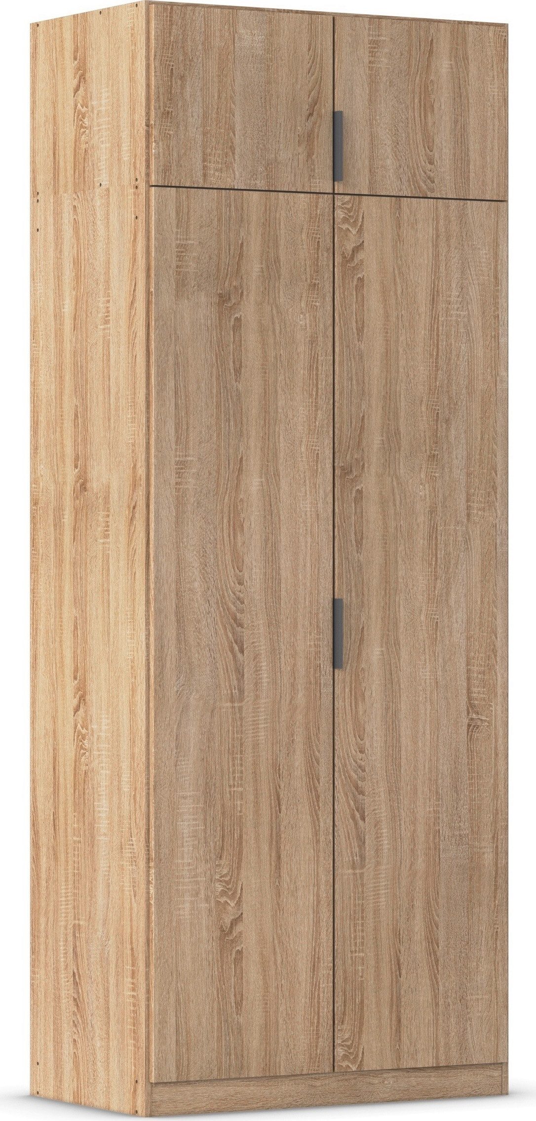 rauch Kleiderschrank Drehtürenschrank Schrank Garderobe Ankleide Schlafzimmer LAGOA (3 verschiedene Ausstattungen BASIC/CLASSIC/PREMIUM (inkl. SOFT-CLOSE) moderne Kantengriffe aus Metall, optional mit Aufsatz MADE IN GERMANY