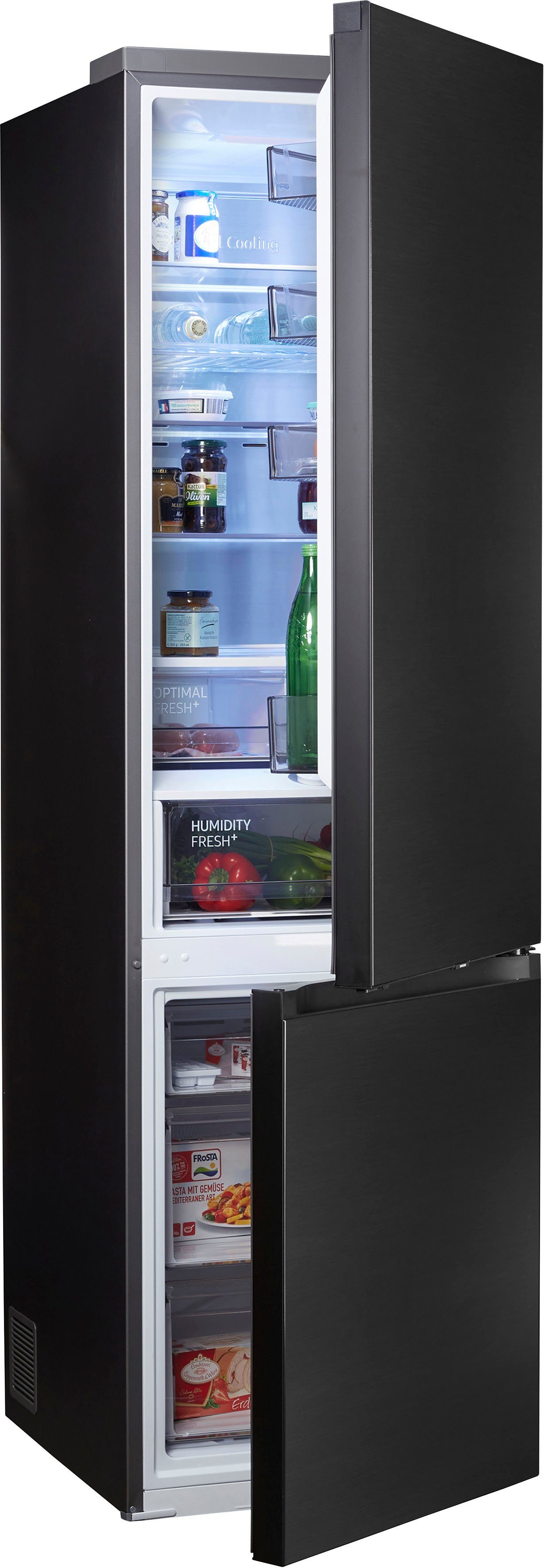 Samsung Kühl-/Gefrierkombination Bespoke RL38A7B5BB1, 203 cm hoch, 59,5 cm breit