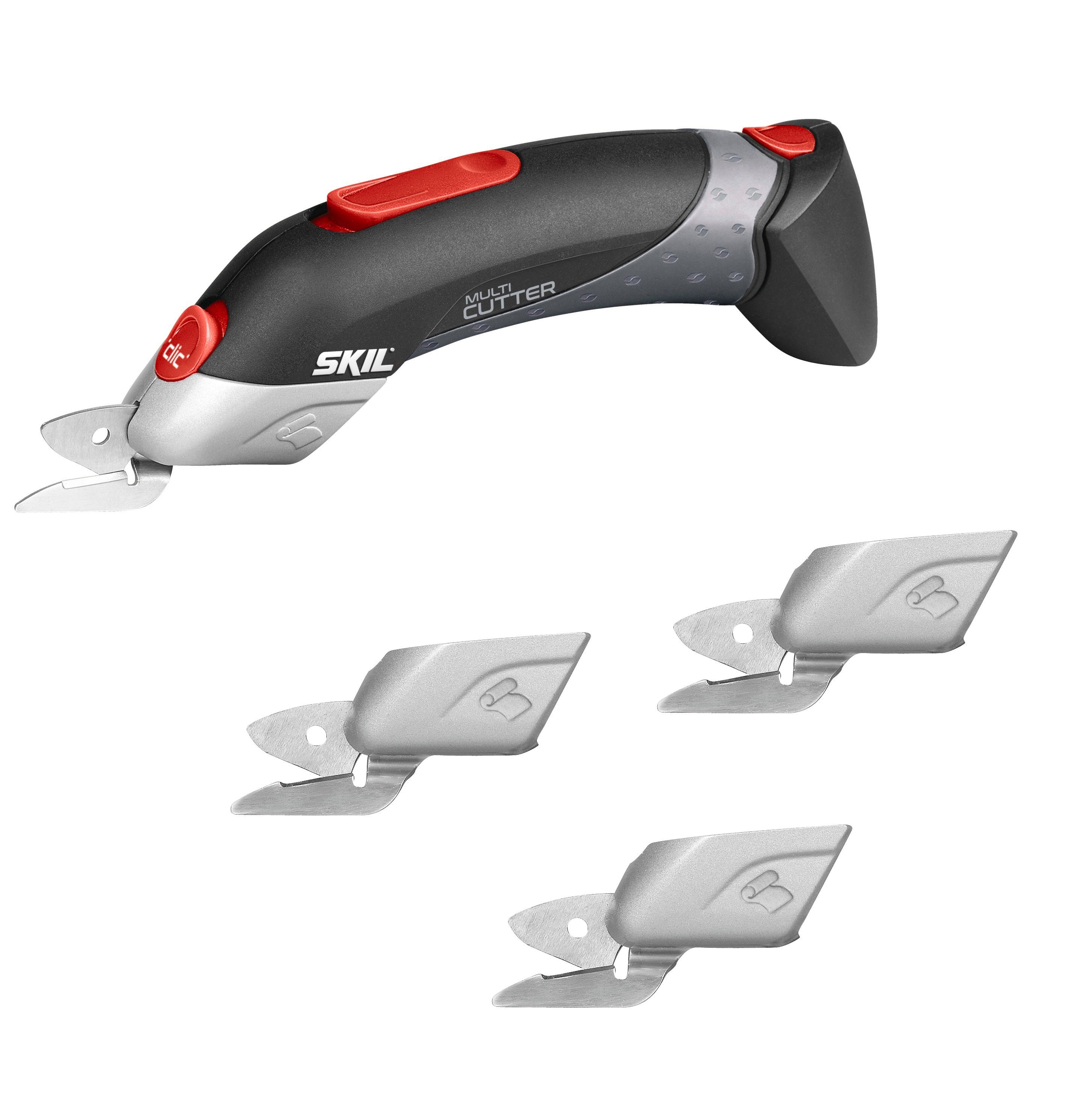 SKIL Электрический нож Skil Akku Schere Multi-Cutter 2900 AJ + 4 Scherenkäpfe 1 Akku