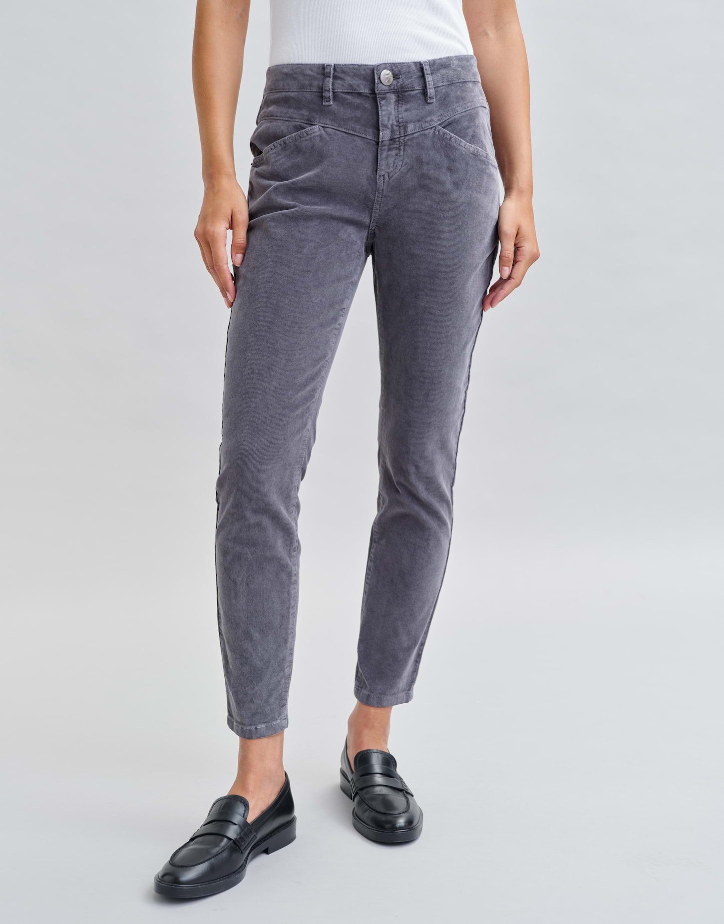 OPUS Slim-fit-Jeans Evita babycord