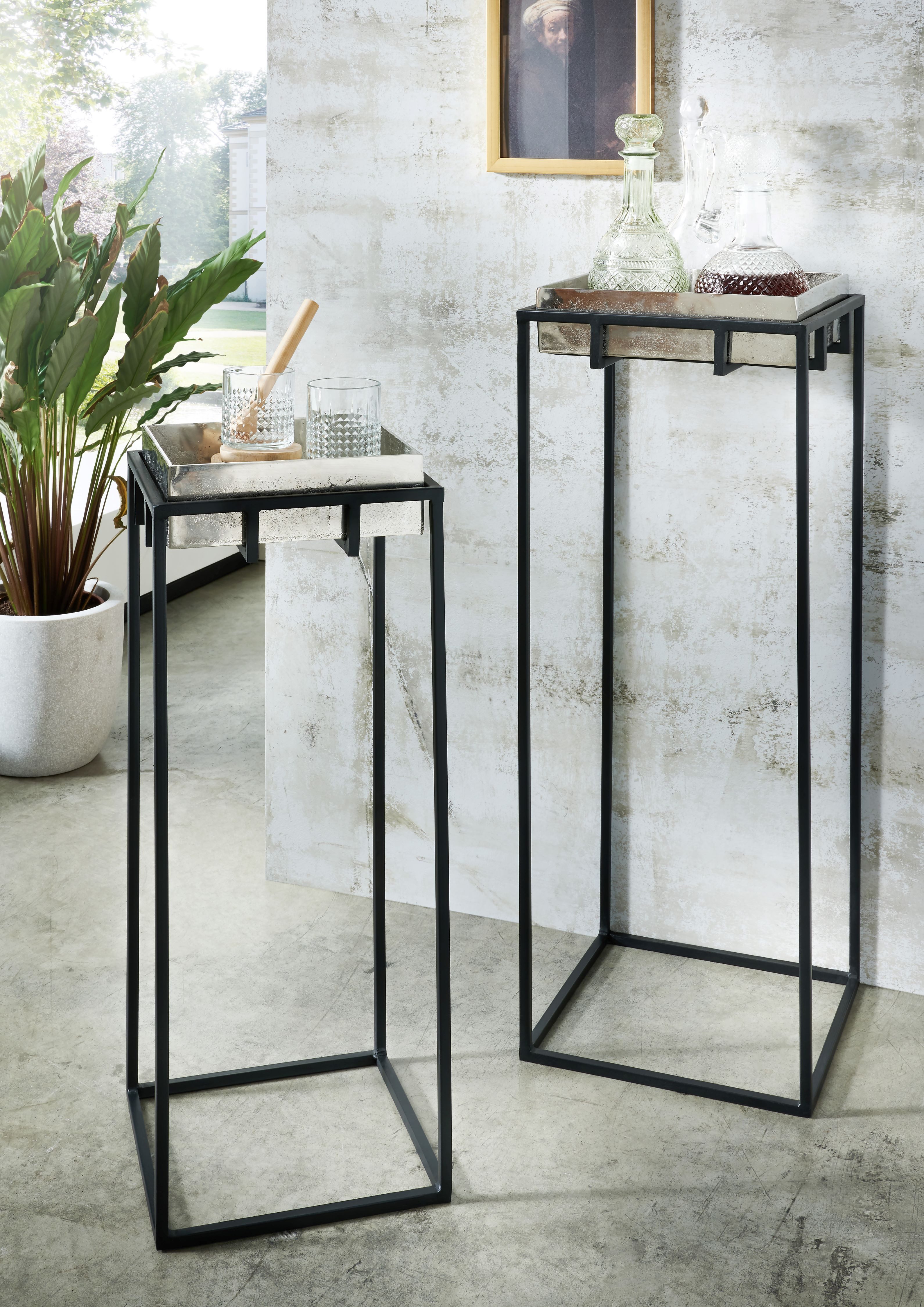 Wohnglücklich Dekosäule Liz (Set, 2 St., 2er-Set)