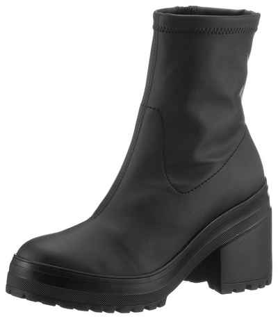 Tommy Jeans »TOMMY JEANS HEELED BOOT« Stiefelette mit profilierter Laufsohle