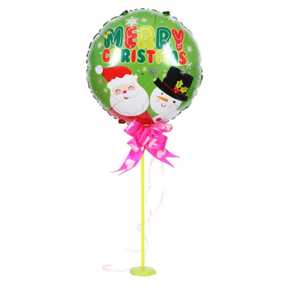 10 Uana Party-Dekorationszubehör Grün Luftballon Weihnachtsfeiertage für