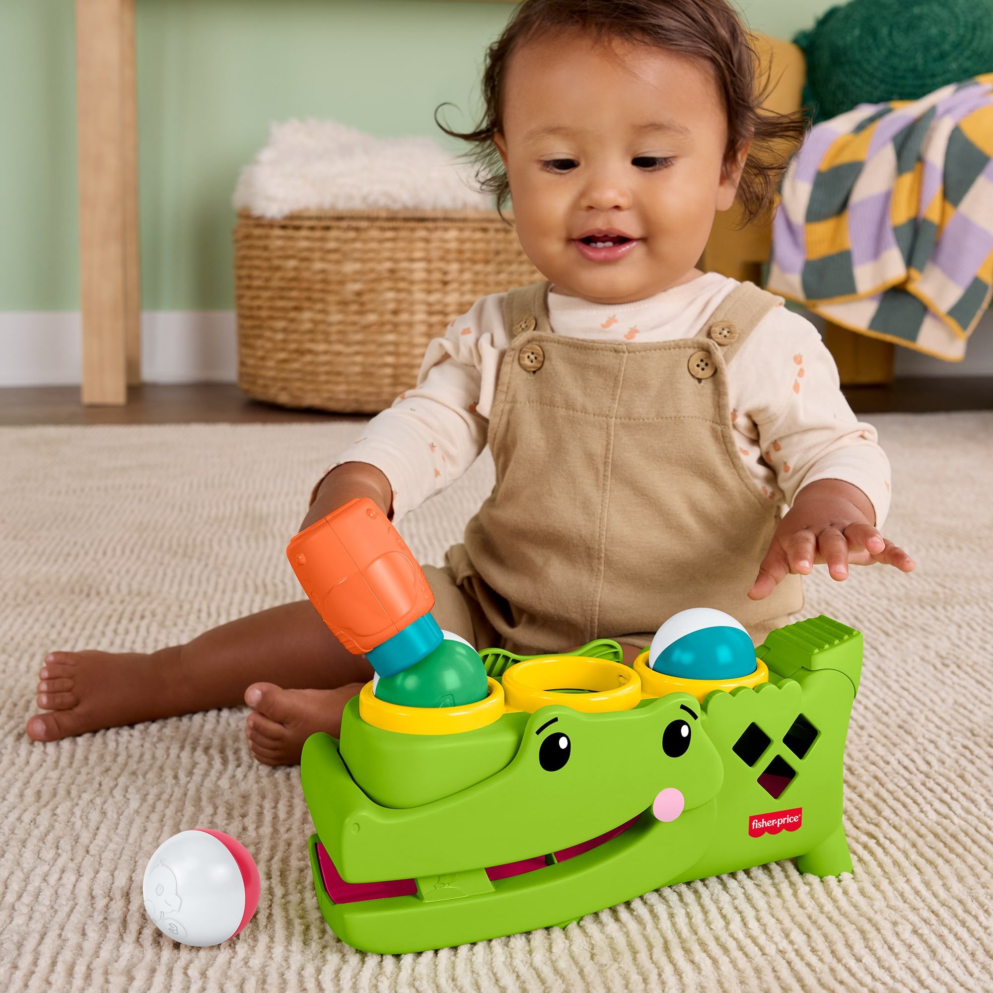 Fisher-Price® Klopfbank Sitz- und Klopf-Rolligator