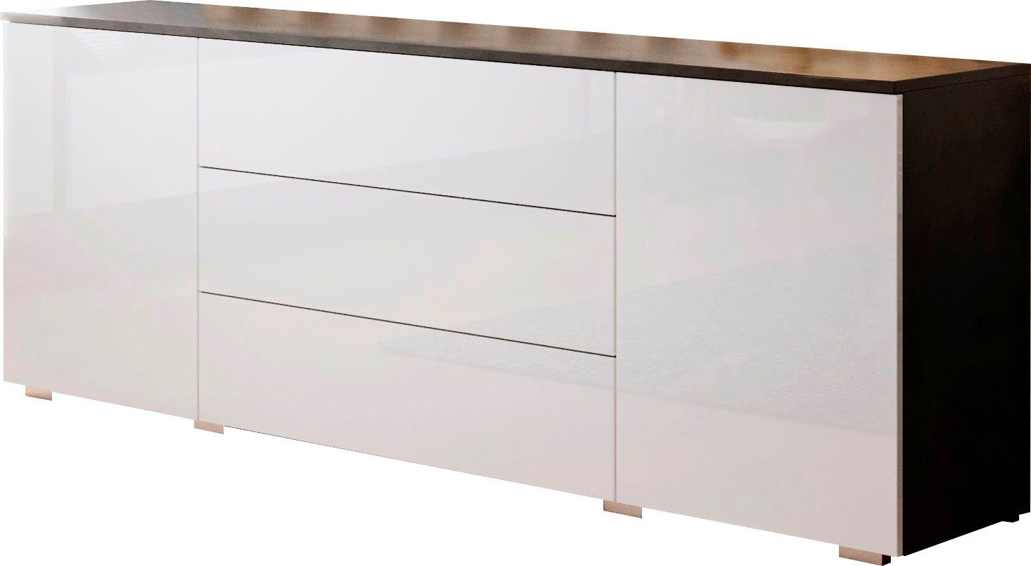 INOSIGN Sideboard PARIS (1 St), Moderne 150cm breite grifflose Kommode, vie günstig online kaufen