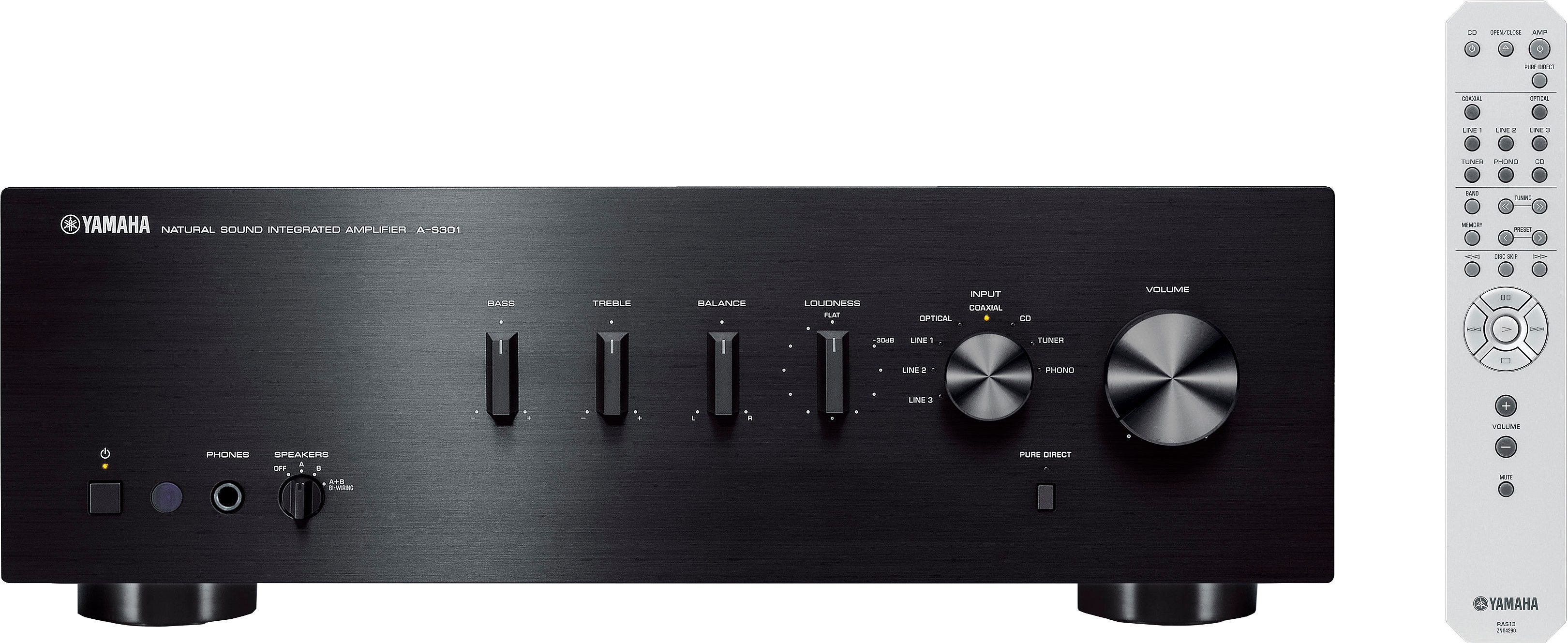 Yamaha Yamaha A-S301 Verstärker (Anzahl Kanäle: 2-Kanal, 120 W)