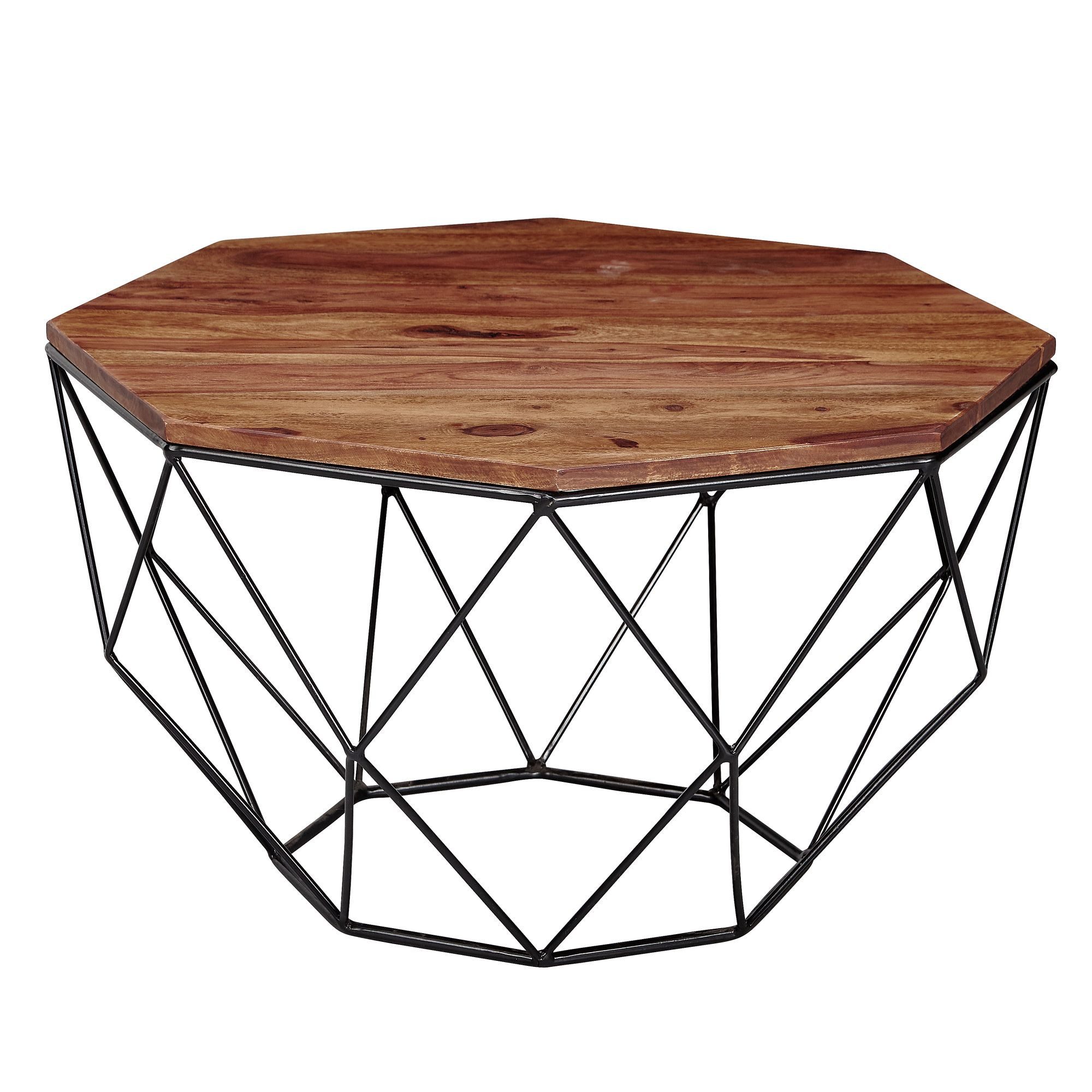 tinkaro Couchtisch HOZAN Massivholz, Walnuss finish Wohnzimmertisch Braun (1-St). Reduzierter Preis € 284,95. Unverbindliche Preisempfehlung € 348,95