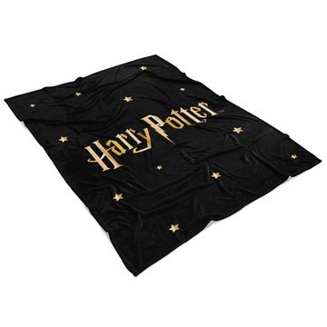 Kinderdecke Harry Potter Stars 130 x 170 weich und kuschelig Coral Fleecedecke, BERONAGE