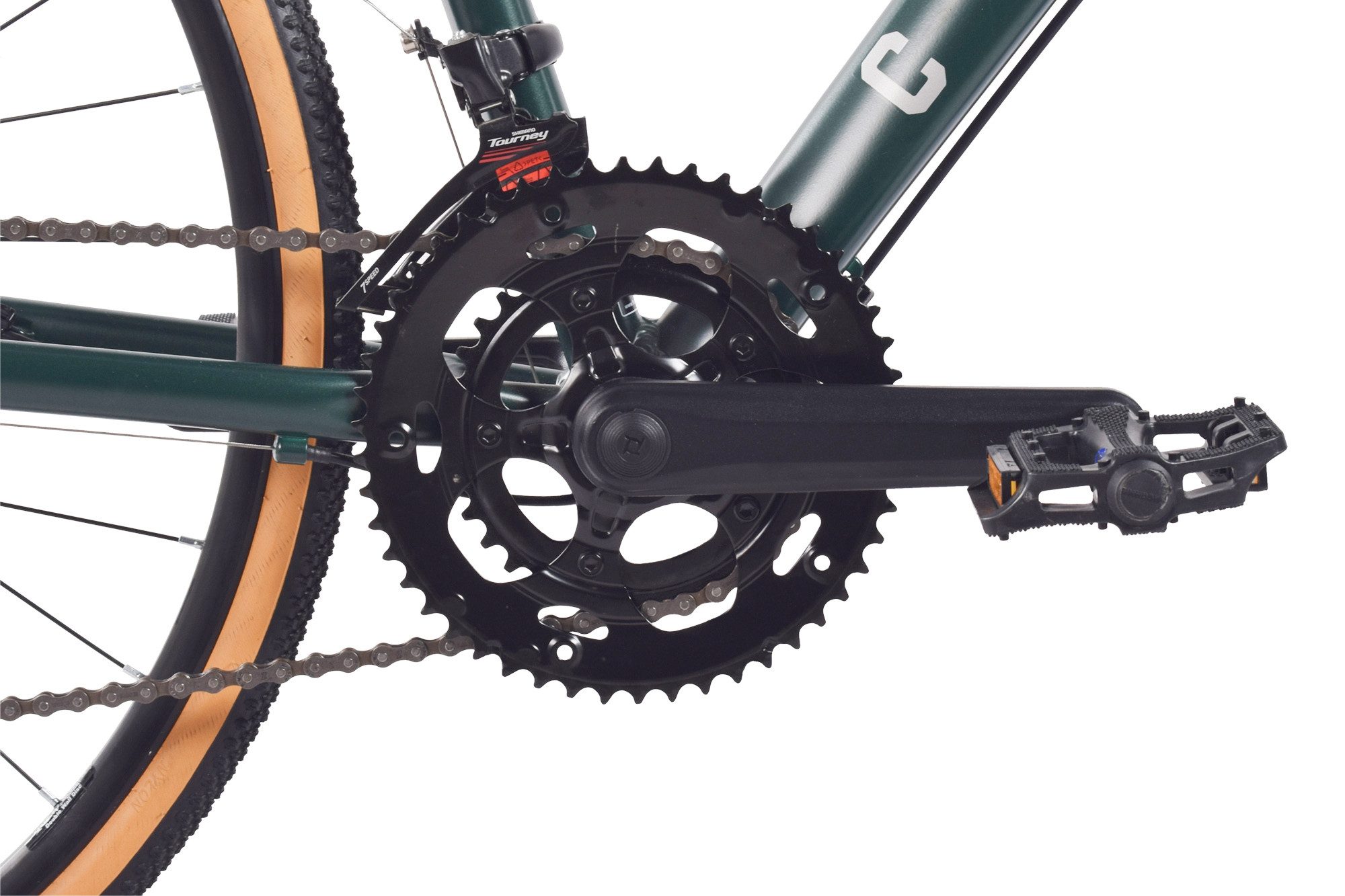 CHILLIZ Gravelbike GL.01, 14 Gang Shimano Tourney Schaltwerk, Kettenschaltung